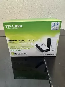 TP-Link AV300 Nano Powerline Adapter Starter Kit TL-PA4010KIT White NEW Sealed - Picture 1 of 10