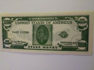 MAD MAGAZINE FAKE MONEY FUNNY STAGE MONEY 1969 MAIL AWAY PREMIUM ALFRED E NEUMAN