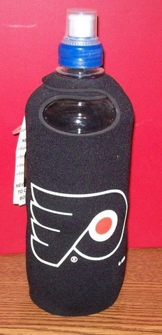 PHILADELPHIA FLYERS WATER KOOZIE & BOTTLE WITH CLIP BRAND NEW!!!! Cover