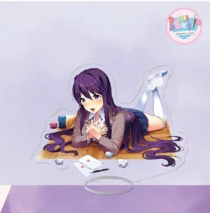 Doki Doki Literature Club Yuri Figure Toy Desk Acrylic Stand Display Gift - Picture 1 of 1