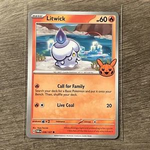 Pokémon Trick or Trade 2024 Litwick 036/167 - Picture 1 of 2