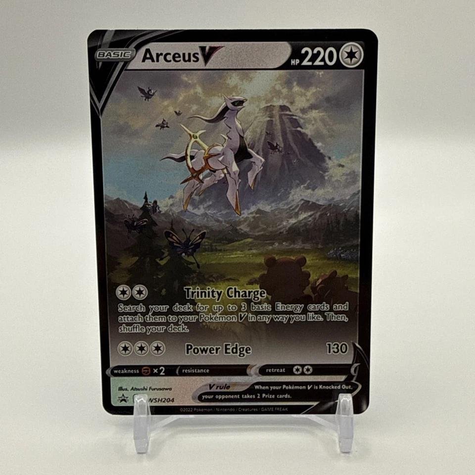 Arceus V SWSH204 SWSH: Sword & Shield Promo Cards Holo Pokemon TCG - Image 1 of 2