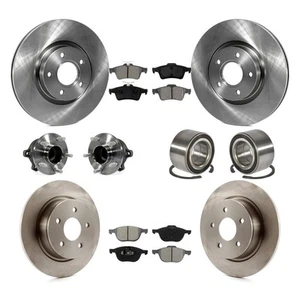 OE Sile Brake Rotors Pads Wheel Bearings kit for Ford Escape C-Max 2013-2017 oe2 - Picture 1 of 7