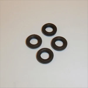 Matchbox King Size 14.5mm Hollow Black x4 Tyres Pack #60 - Picture 1 of 5