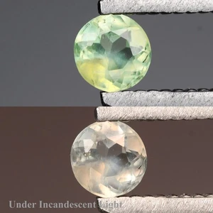 💎 0.15ct 3mm Round Natural Green Alexandrite - Russia Gemstone - Picture 1 of 6