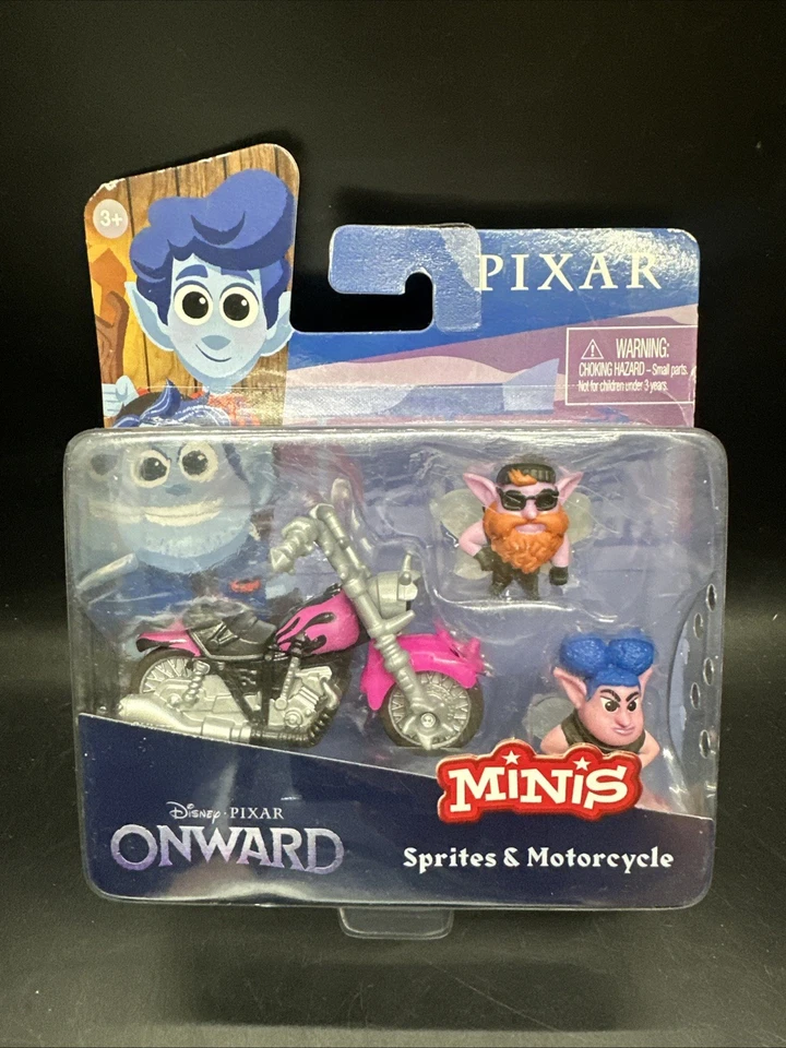 Pixar Onward Minis Sprites & Motorcycle GMM75-999A - (C22)