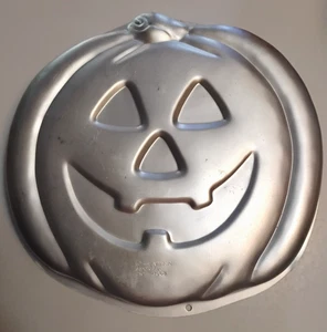 Sartén para pastel de calabaza vintage 1995 Wilton Halloween Jack O Lantern - Imagen 1 de 4