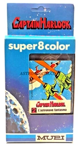 SUPER 8 MUPI CAPTAIN HARLOCK N:2 CINEVISOR VIEWER V35 NEW IN BOX VINTAGE 1978 - Picture 1 of 5