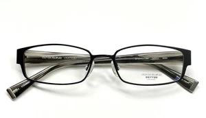Oliver Peoples ID MBK Titanium Eyeglasses Glasses Matte Black 51-17-137 No Case - Picture 1 of 9