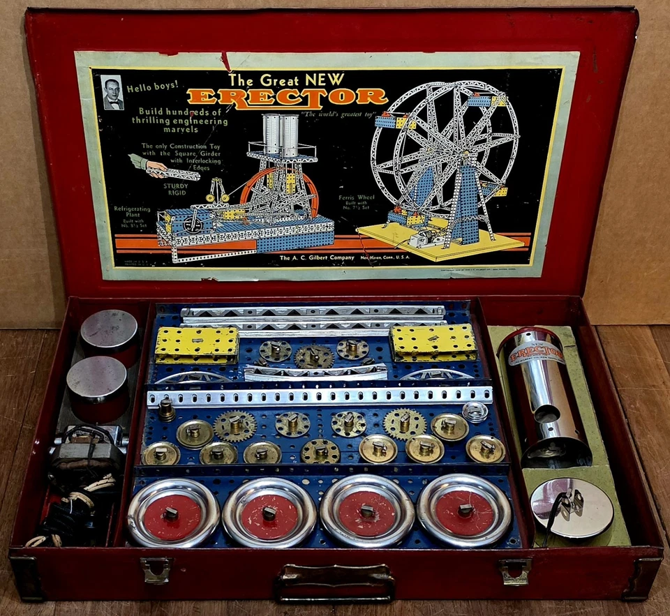 1935 AC Gilbert Erector No. 7 1/2 Set - Image 1 of 4