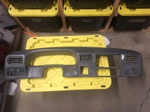 1999-2004 Ford F250 F350 Super Duty Dash Bezel Speedometer Trim Oem Dark Grey - Foto 1 di 6