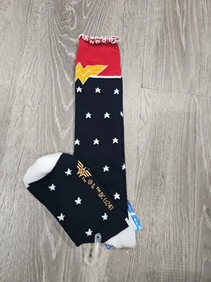 Bioworld DC Comics Wonder Woman Costume Knee High Socks (New/Retired) - Image 1 of 4