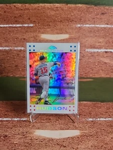 2007 Topps Chrome White Refractor -#274/660 - Tim Hudson #139 - Atlanta Braves - Picture 1 of 6
