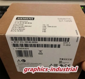 New Siemens 6ES7212-1BE40-0XB0 /6ES7 212-1BE40-0XB0 SIMATIC S7-1200 CPU 1211C - Picture 1 of 5