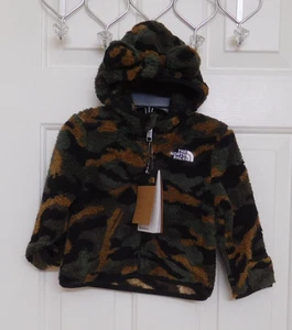 Neu mit Etikett The North Face Kapuzenohren Camouflage Fleece Größe 6-12 Monate - Bild 1 von 2