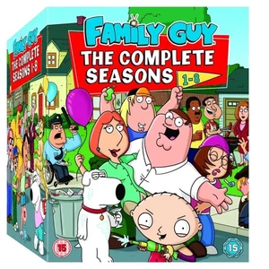 Family Guy - Series 1-8 DVD Seth MacFarlane - Free shipping-uk seller - Picture 1 of 1