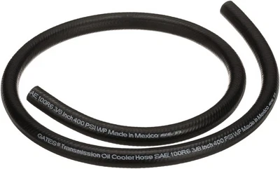 3' Length Transmission Oil Cooler Hose 3/8 Inch Inner Diameter 27057 Part - Image 1 of 3