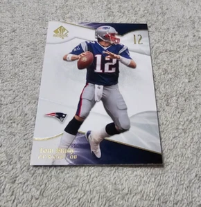 2009 Upper Deck SP Authentic #21 "Tom Brady" New England Patriots NM - Picture 1 of 3