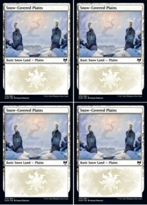 MTG - 4x SNOW-COVERED PLAINS #276 - Kaldheim (C) - Picture 1 of 1