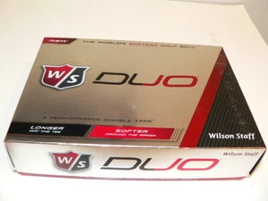 NIB Open Box of Wilson Staff Duo Golf Balls 12 Total from 15 Worlds Softest NEW - Picture 1 of 8