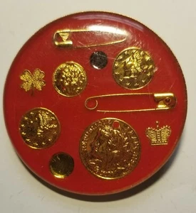 Vintage Brosche Anstecknadel - gebraucht *Nachlass* - guter Zustand - schöne Qualität - Bild 1 von 4