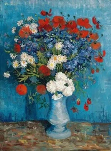 Vincent van Gogh Signed Oil Painting on Canvas 16x24 in Post-Impressionism . - Picture 1 of 7