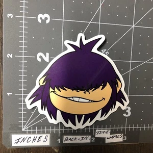 Glossy The Gorillaz Humor Sticker For Toolbox Guitar Radio Hard Hat Mus6 - Picture 1 of 1