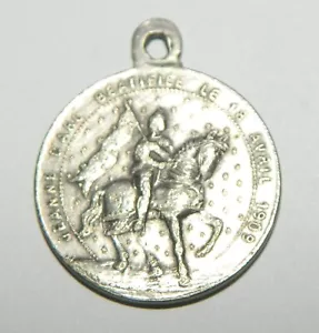 Joan of Arc Medallion 1909 - Picture 1 of 2