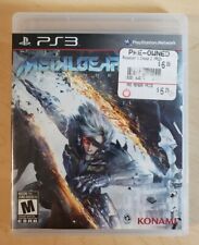 Metal Gear Rising: Revengeance (Sony PlayStation 3, Complete with Manual)