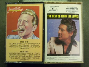 2 X Jerry Lee Lewis: When Two Worlds Collide & Best of - cassettes - Play Tested - Foto 1 di 12