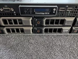 Dell R510 2U Server - 1x Intel Xeon E5645/16GB RAM/2x750W / 7x15k Drives - Picture 1 of 5