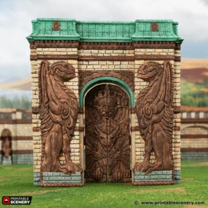 Wrymway Gate - Rise of the Halflings - Fantasy Terrain  - Imagen 1 de 6