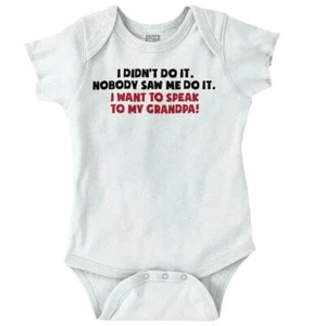 Cute Funny Shower Gift From Grandpa Papa Pop Newborn Baby Boy Girl Infant Romper - Picture 1 of 2