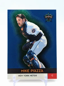 Mike Piazza 2000 Pacific Vanguard GREEN #'D /199 SP Mets - Picture 1 of 10