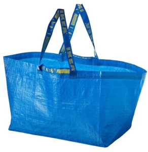 Ikea Frakta Storage Bag, Extra Large (19 Gallon) - Blue - SET of 3 - 172.283.40 - Picture 1 of 2