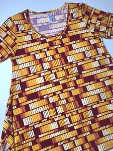 LULAROE PERFECT T SHIRT GR XS ORANGE ROT GELB NEU MIT ETIKETT - Bild 1 von 2