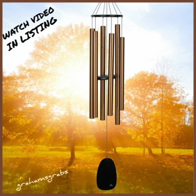 WOODSTOCK WINDSINGER CHIMES OF ORPHEUS - BRONZE WIND CHIME WWOZ MUSICALLY TUNED - Image 1 of 4