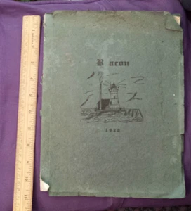 1928 Beacon High School Yearbook, Harbor Beach Michigan - Picture 1 of 12