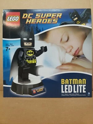 LEGO DC SUPER HEROES BATMAN LED LITE Torch NiteLite Night Light 8" Minifig HTF - Image 1 of 3