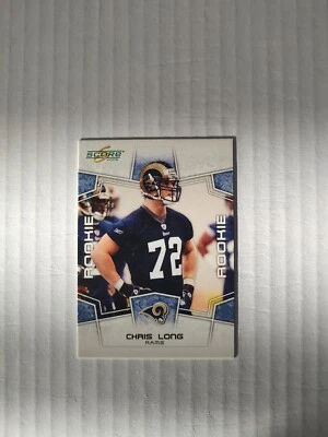 2008 Score Chris Long No Bio Sp Variation #332 (PWE) - Image 1 of 2