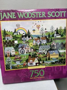 Jane Wooster Scott Somewhere Over The Rainbow 750 Pc Ceaco. - Picture 1 of 4
