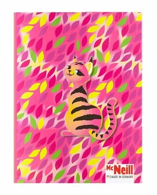 McNeill Heftbox A4 Heftbox Tasche Crazy Cat Pink Neu - Bild 1 von 4