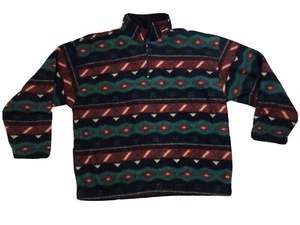 Bugle Boy Sweater Mens Large Pullover Jacket Aztec Print - Picture 1 of 5
