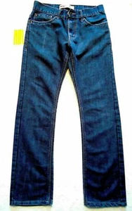 👖Levi’s® 511™~Young Mens~Boot Cut,Classic,M~Blue,Medium Slim 16 REG (28 W 28 L) - Picture 1 of 4