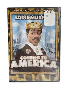 Eddie Murphy “Coming to America” DVD 1980's Rated R Comedy 116 Min. New - Imagen 1 de 2
