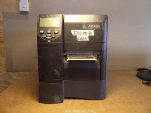 Zebra ZM400 Barcode Label Printer DT / TT 300dpi USB LAN - 7.232.491 / BAD PRINT - Afbeelding 1 van 6