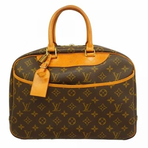 LOUIS VUITTON Deauville M47270 Monogram Hand Bag Brown - Picture 1 of 13