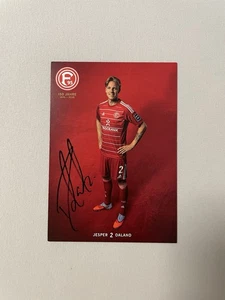 Jesper Daland Handsignierte Autogrammkarte Fortuna Düsseldorf 2025/26 25/26 - Bild 1 von 2