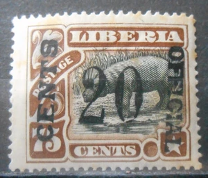 Liberia 1915-1916, con impresión, oficial, ** nuevo - Imagen 1 de 2