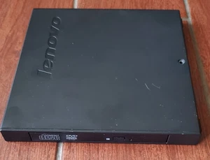 Controlador de CD/DVD externo USB-A LENOVO 04X2176 + 2x puertos USB lector negro - Imagen 1 de 1